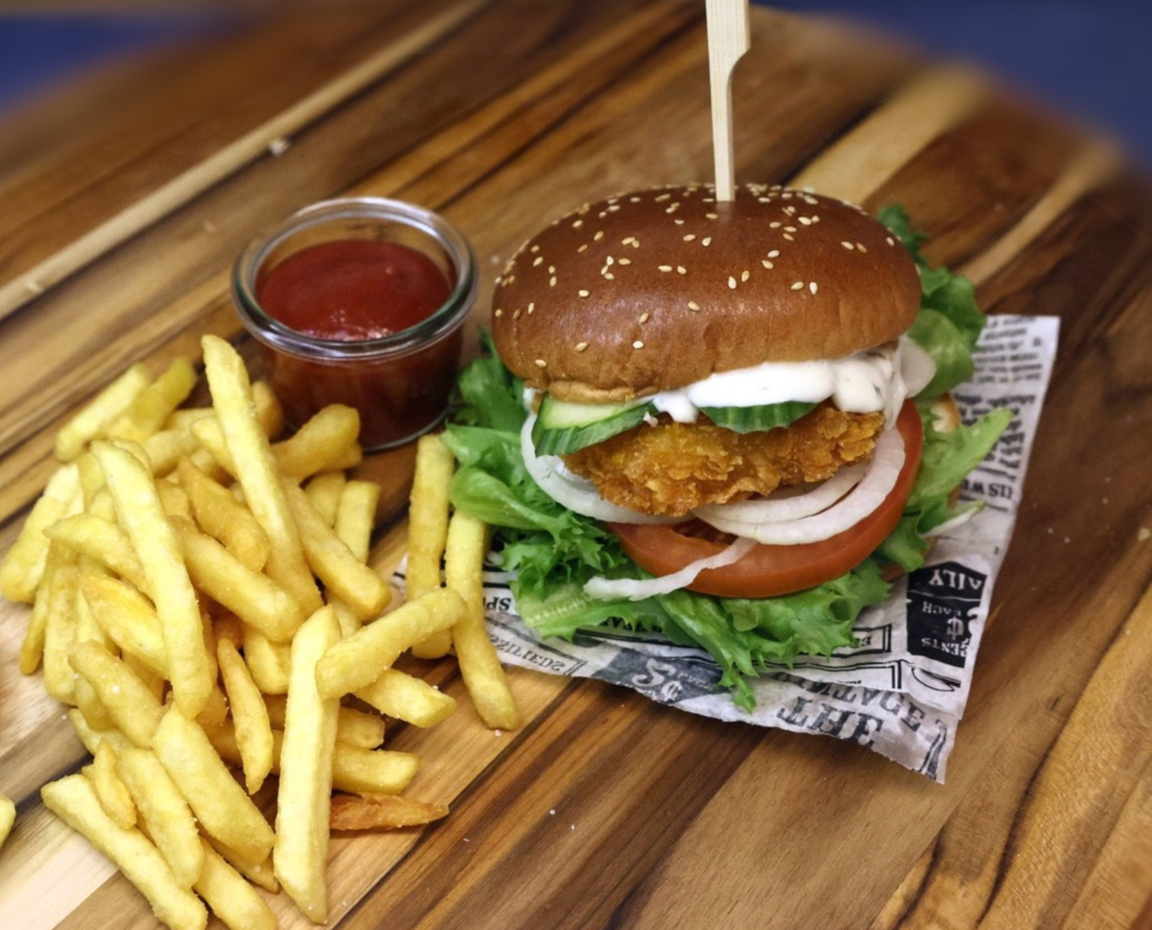kyllingeburger